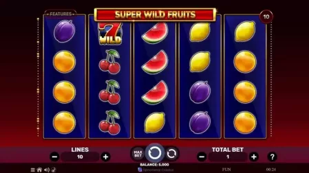 Super Wild Fruits slot screenshot 1
