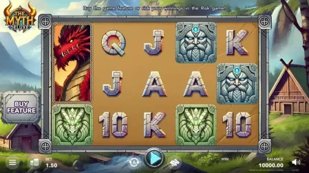 The Myth Deluxe slot screenshot 1