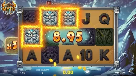 The Myth Deluxe slot screenshot 3