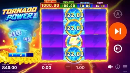 Tornado Power: Hold and Win slot screenshot 5