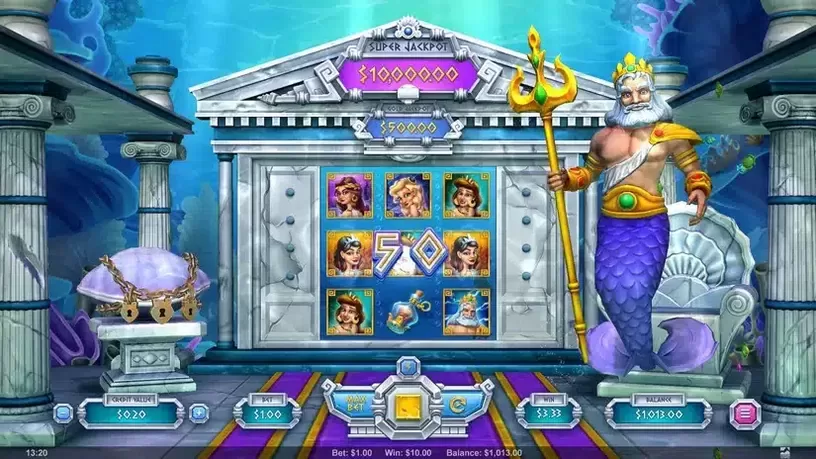 Triton's Secret slot screenshot 4