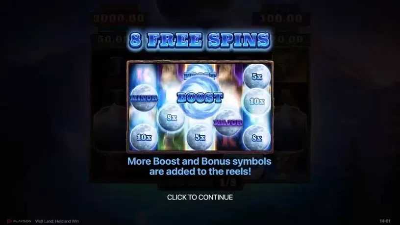 Wolf Land: Hold and Win slot screenshot 4
