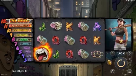 12 Burning Baseballs slot screenshot 1
