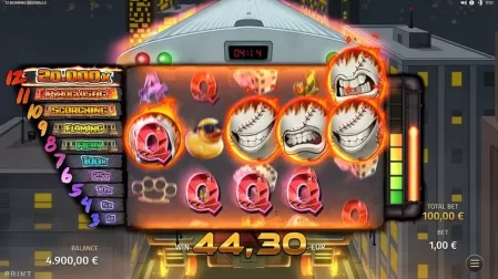12 Burning Baseballs slot screenshot 6