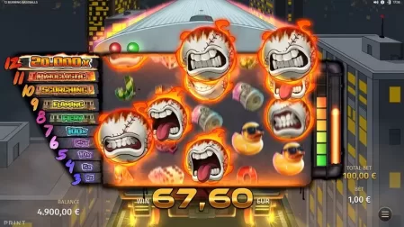 12 Burning Baseballs slot screenshot 7
