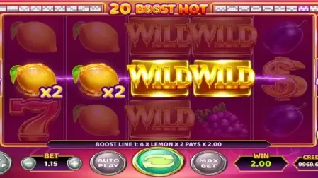 20 Boost Hot slot screenshot 3
