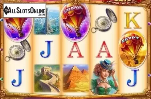 Reel Screen. 80 Days Around The World from Octavian Gaming