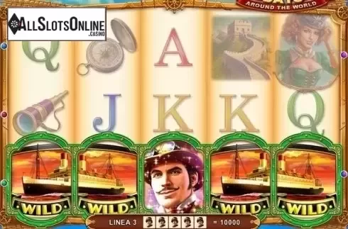 Reel Screen. 80 Days Around The World from Octavian Gaming
