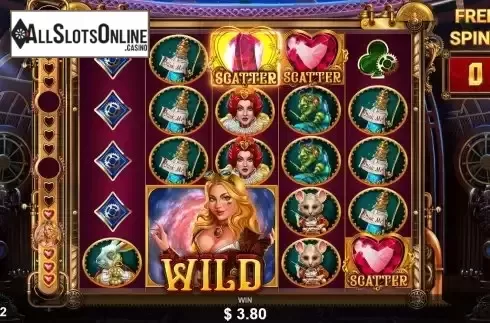 Free Spins Gameplay Screen 2