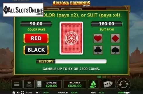 Gamble. Arizona Diamonds from StakeLogic