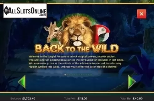 Features 1. Back To The Wild from MikoApps