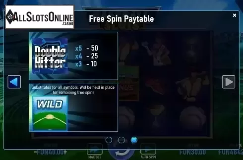 Paytable 3