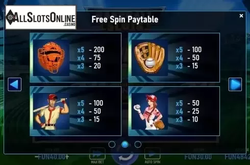 Paytable 2