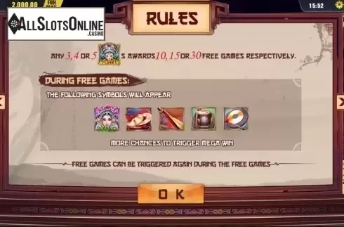 Free Games. Beijing Opera from Dream Tech