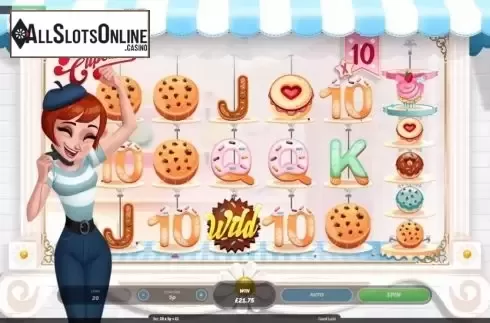 Reel Screen. Belle’s Cupcakes from Roxor Gaming