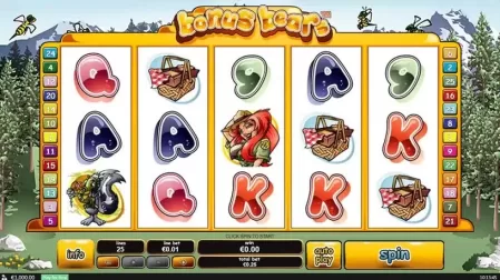 Bonus Bears slot screenshot 1