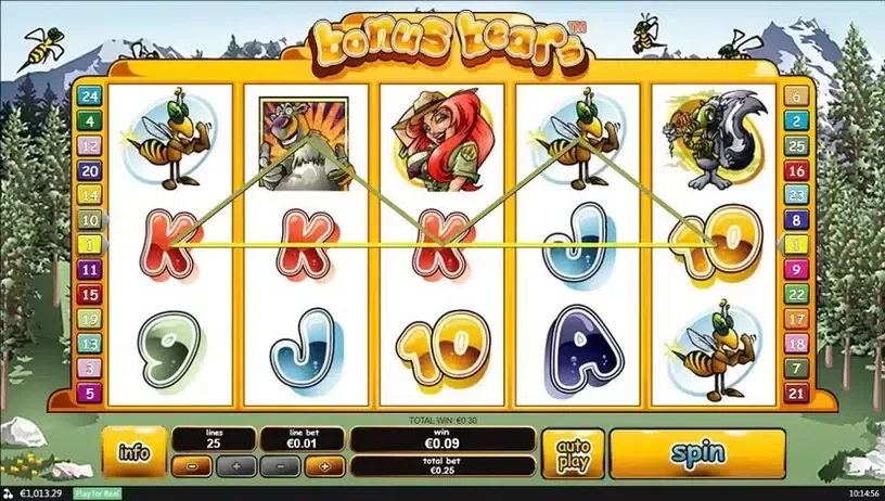 Bonus Bears slot screenshot 4