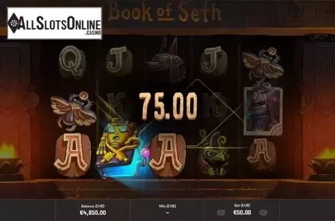 Game workflow 2. Book of Seth from Peter and Sons