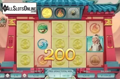 Free Spins 3. Books of Tao from Dream Tech
