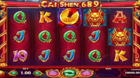 Cai Shen 689 slot screenshot 1