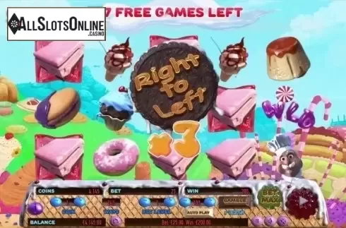 Multiplier screen. Cake Valley from Habanero