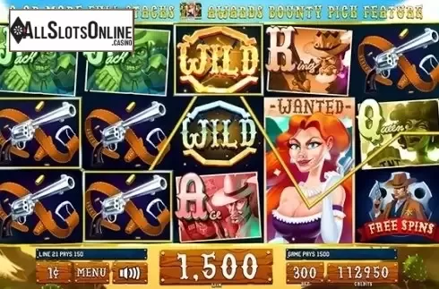 Win Screen 2. Cash Bounty from Incredible Technologies