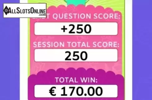 Win screen