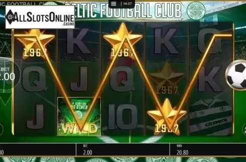 Win Screen 2. Celtic Football Club from Blueprint