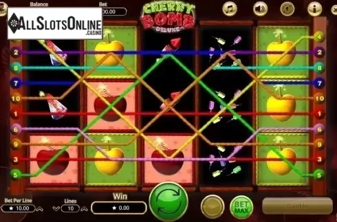 Winlines. Cherry Bomb Deluxe from Booming Games