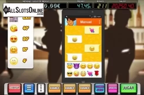 Bonus game screen. Citas from MGA