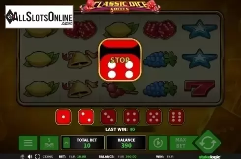 Feature Reel. Classic Dice 5 Reels from StakeLogic