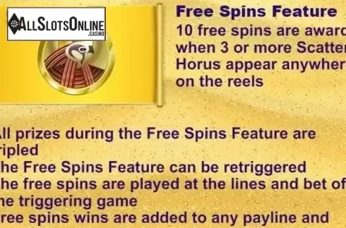 Free Spins. Cleopatras Glory from Allbet Gaming