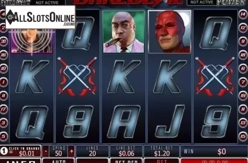 Reel Screen. DareDevil from Playtech