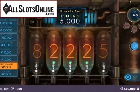 Win Screen. Decatron from FunFair