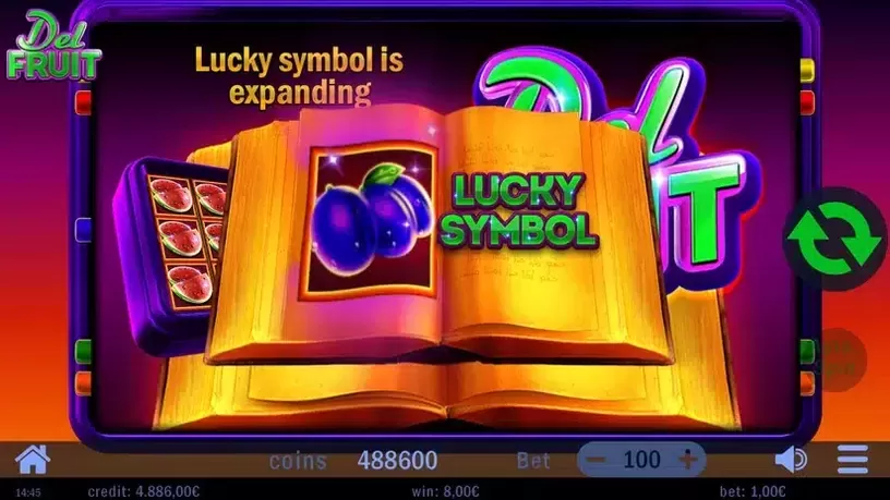 Del Fruit slot screenshot 3