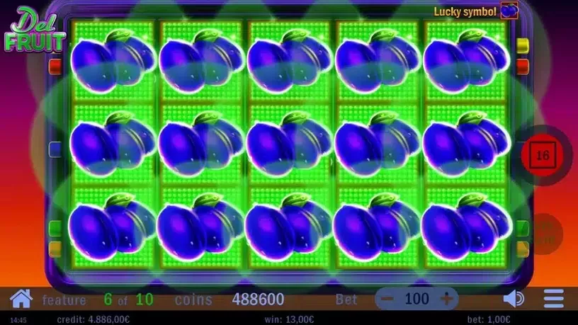Del Fruit slot screenshot 5