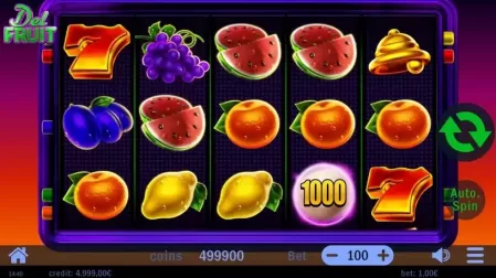 Del Fruit slot screenshot 1