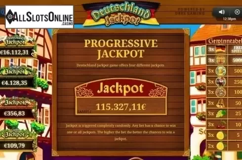 Jackpot. Deutschland Jackpot from Oryx