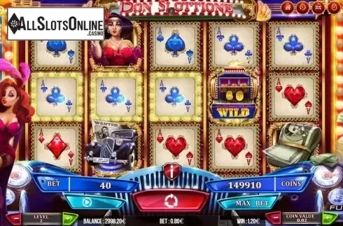 Win Screen 1. Don Slottione from Fugaso