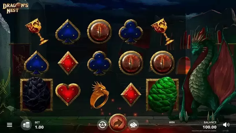 Dragon's Nest slot screenshot 1