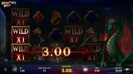 Dragon's Nest slot screenshot 4