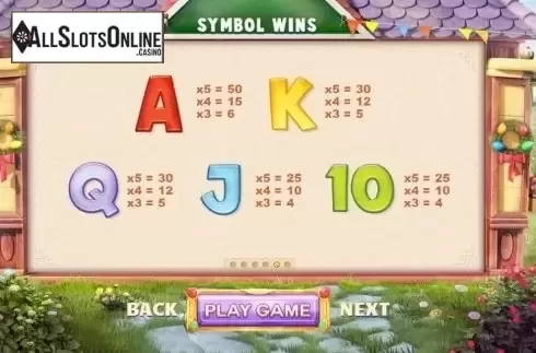 Screen3. Easter Money from Cayetano Gaming