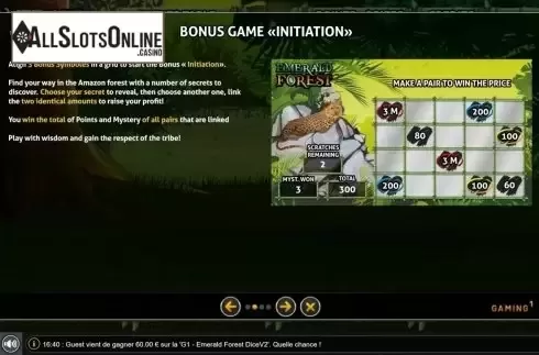 Features. Emerald Forest from GAMING1