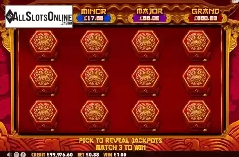 Bonus Game screen