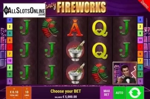 Reel Screen. Fancy Fireworks from Gamomat