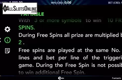 FS feature screen