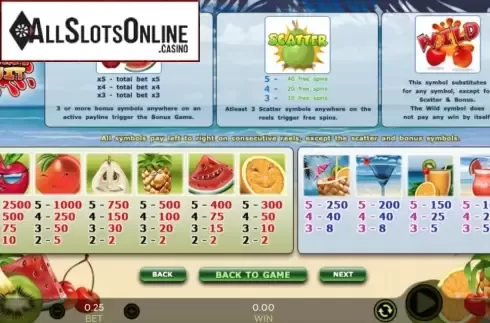Freaky Fruit. Freaky Fruit (888 Gaming) from 888 Gaming