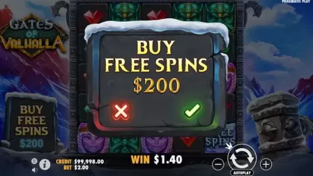 Gates of Valhalla slot screenshot 3
