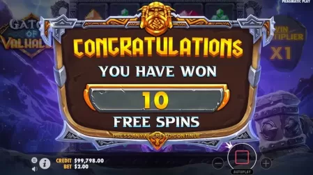 Gates of Valhalla slot screenshot 5
