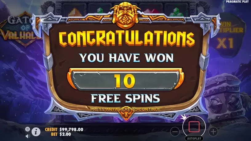 Gates of Valhalla slot screenshot 5